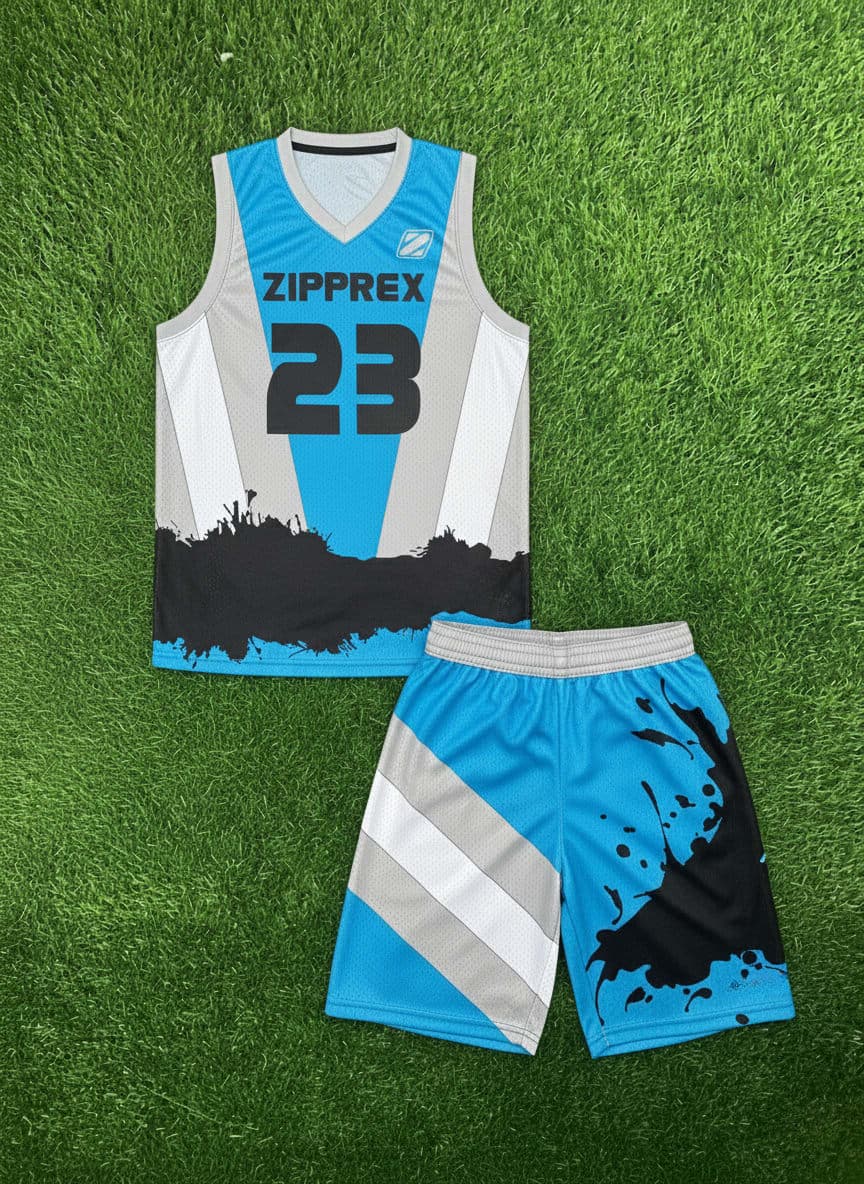 Custom Basketball Uniform Set – Lightweight Breathable Jersey & Shorts
