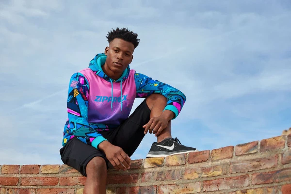 Custom Sublimated Zip Hoodie – Vibrant Performance Hoodie by Zipprex Sports