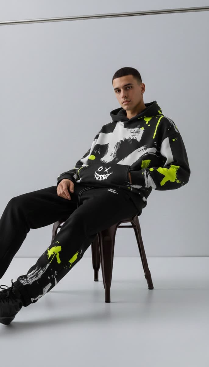 Custom Sublimated Pullover Hoodie – Modern Streetwear Hoodie by Zipprex Sports