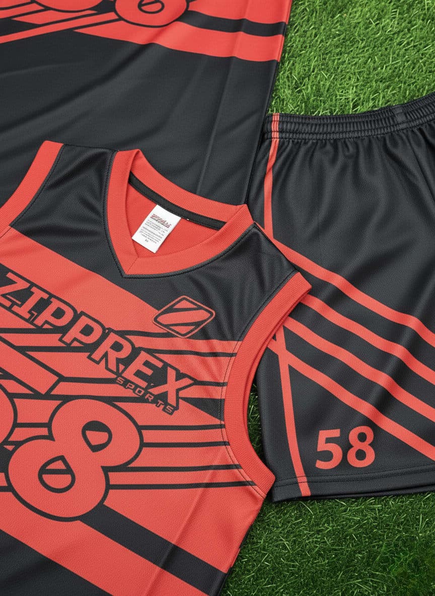 Custom Basketball Uniform Set – Premium Breathable Jersey & Shorts 2