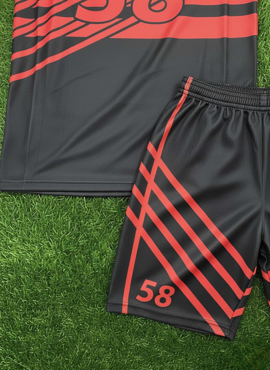 Custom Basketball Uniform Set – Premium Breathable Jersey & Shorts 4