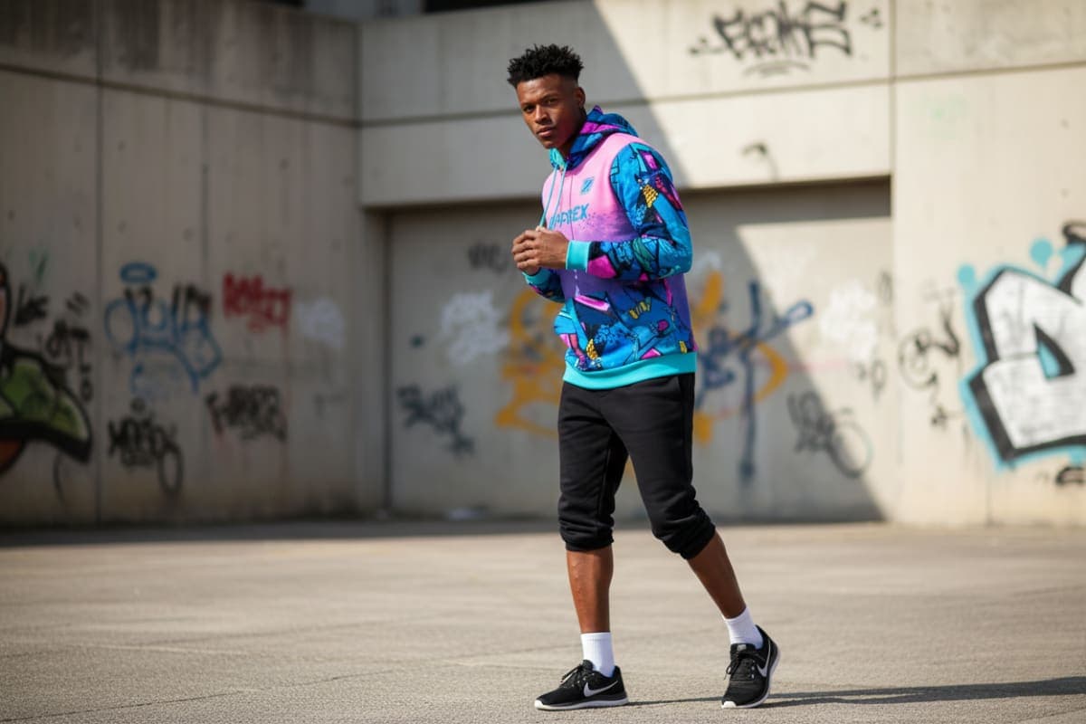 Custom Sublimated Zip Hoodie – Vibrant Performance Hoodie by Zipprex Sports 2