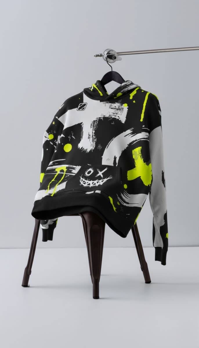 Custom Sublimated Pullover Hoodie – Modern Streetwear Hoodie by Zipprex Sports 2